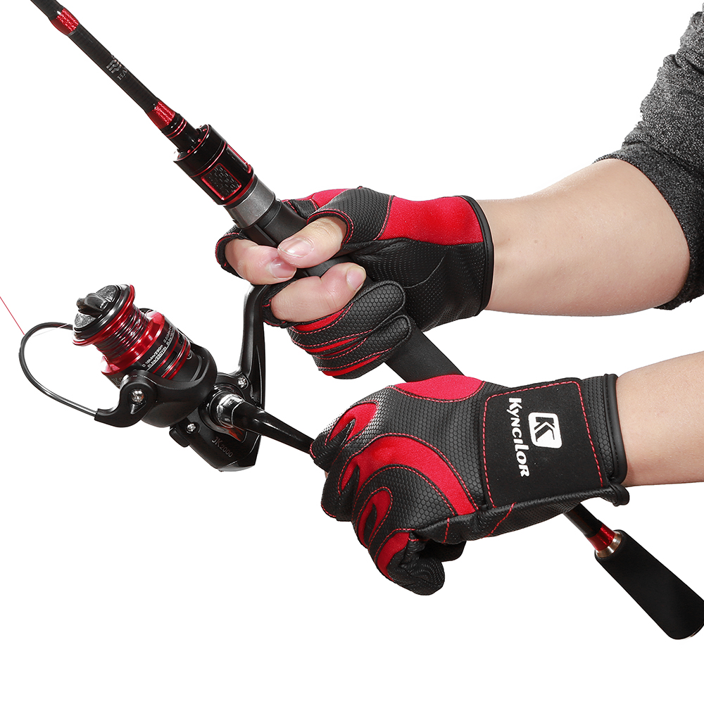 Fishing Fingerless 3 Fingers C - Fishing Gloves recension och pris