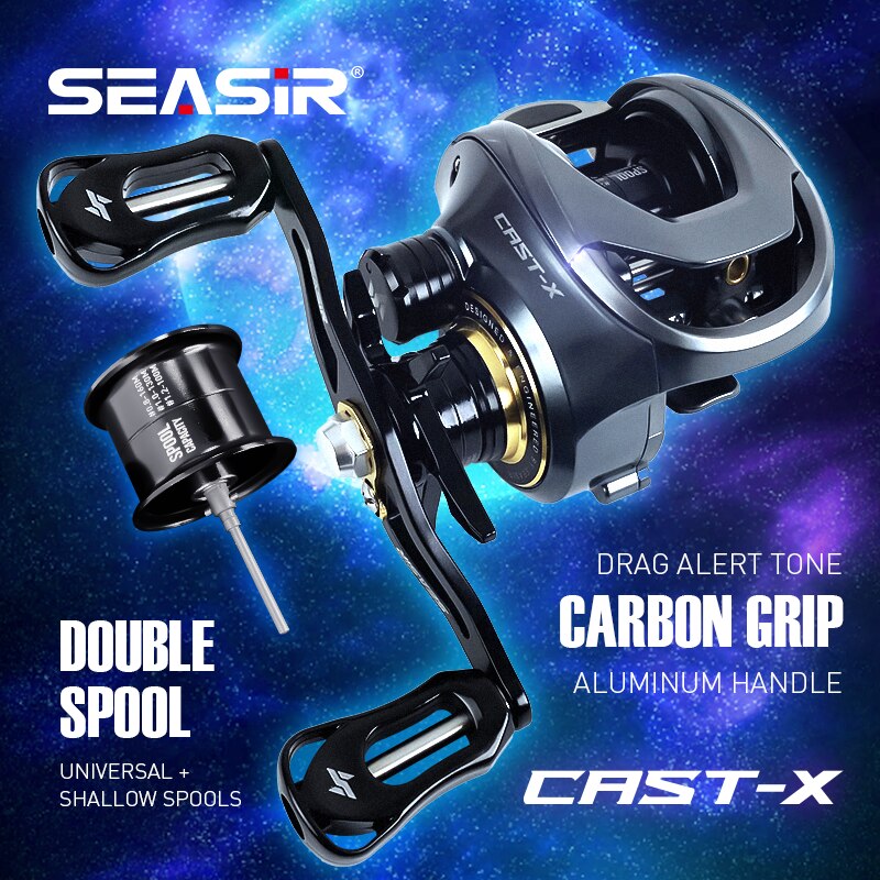 SEASIR Cast-X Baitcasting Reel - Abu Garcia Reel Max recension och pris